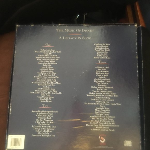 🎠The Music of Disney, A Legacy in Song 89 $25 or $20 w/offer - Picture 5 of 5